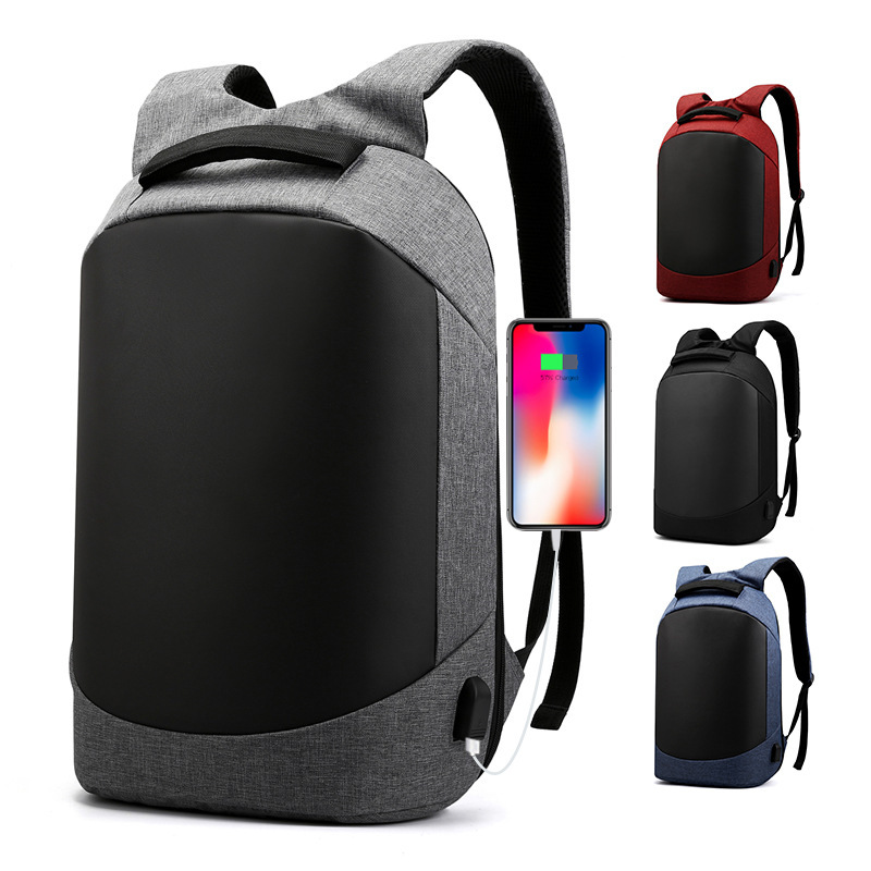 2020 새로운 대외 무역 유행 사업 도난 방지 배낭 패션 컴퓨터 가방 USB 충전 배낭