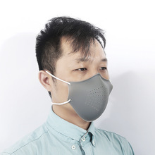 外贸型防尘口罩KN95口罩防口沫唾液防雾霾加无纺布层硅胶防护口罩