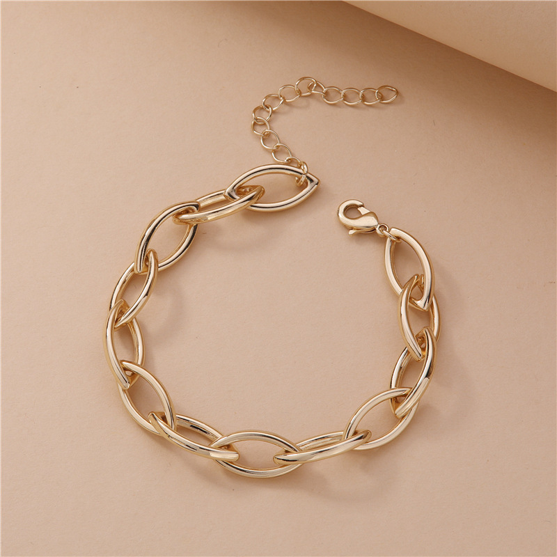Fashion  Diamond-shaped Handmade Chain Women's Bracelet display picture 2