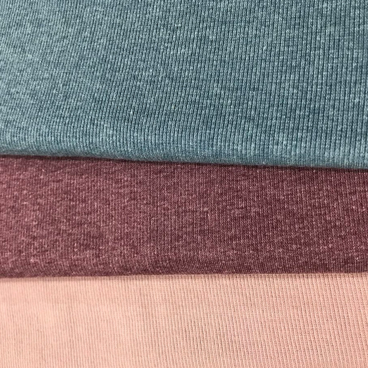 TC Rowan fabric neckline cuffs fashion in the cloth fabric full polyester -color weaving Robin cloth