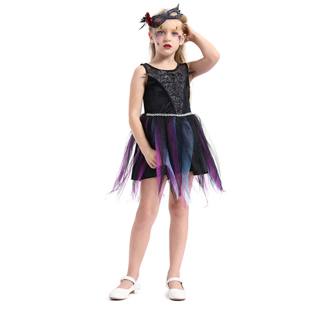New style of Le Pai costume hot sale Halloween Horror costume children’s Witch suit house dressing show Costume