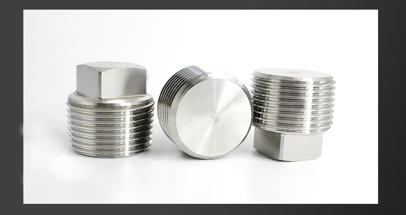 直销304外四方不锈钢堵头方头油塞螺塞