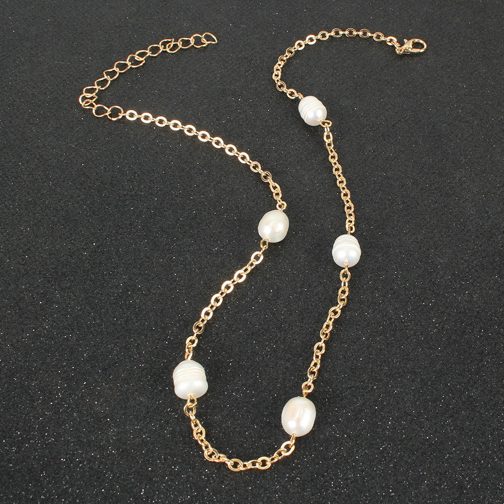 Collier De Perles Simple De Forme Spéciale display picture 5