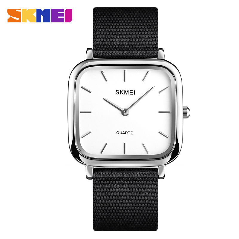 Skmei skmei mujer estudiante estilo coreano simple moda popular reloj mujer color tejido reloj de cuarzo 1555