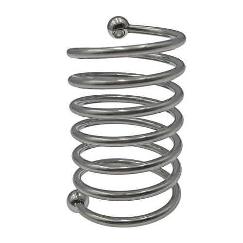 Stainless steel threaded penis ring penis cage penis expander vaginal aid sexual tool alternative passion pleasure climax toy