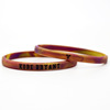 NBA Lakers Star No. 24 Kobe Signature Bracelet Ring Ring 6mm Symatic Narrow Sports Luminous Silicon Silicon wristband