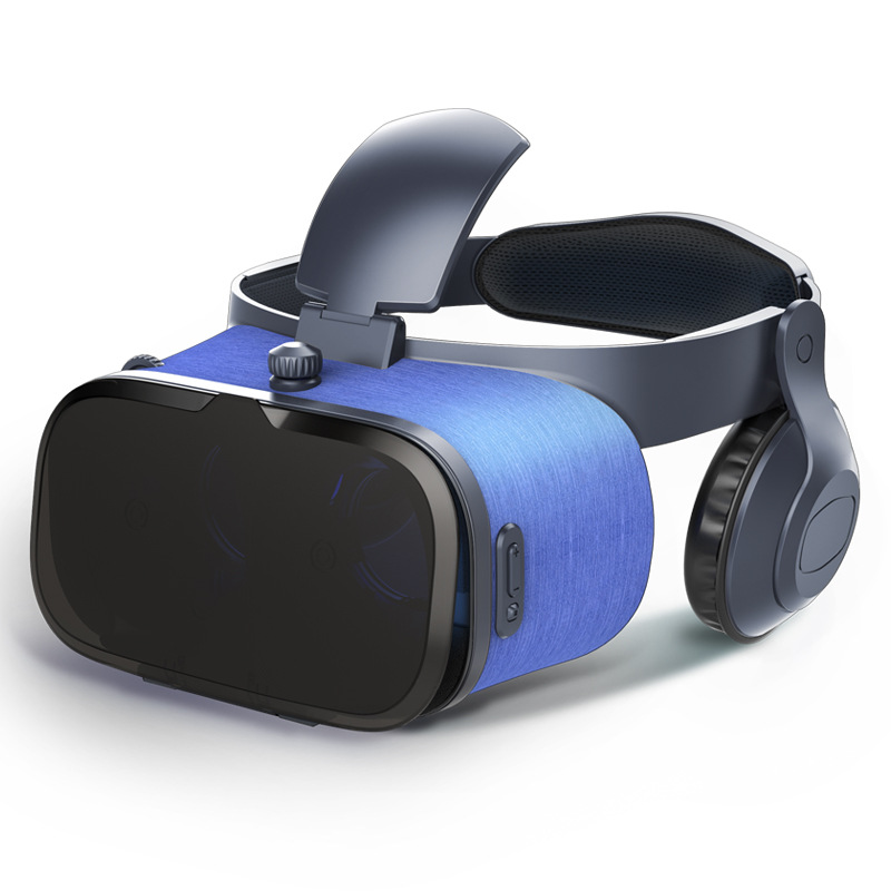 KODENG new pattern VR glasses mobile phone 3D cinema Virtual Reality Head mounted Helmet vr Girlfriend HIFI headset