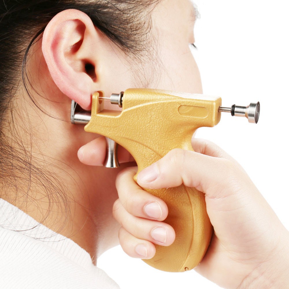 Stud Gun Micro Pain Ear Punch Ear Piercing Gun Ear Piercing Ear Piercing Beauty Tool display picture 5