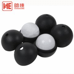 Creative Single-Hole Round Silicone Ice Ball Mold, Bar Whiskey Large Ice Ball Ice Tray, Sphere Ice Cube Mold