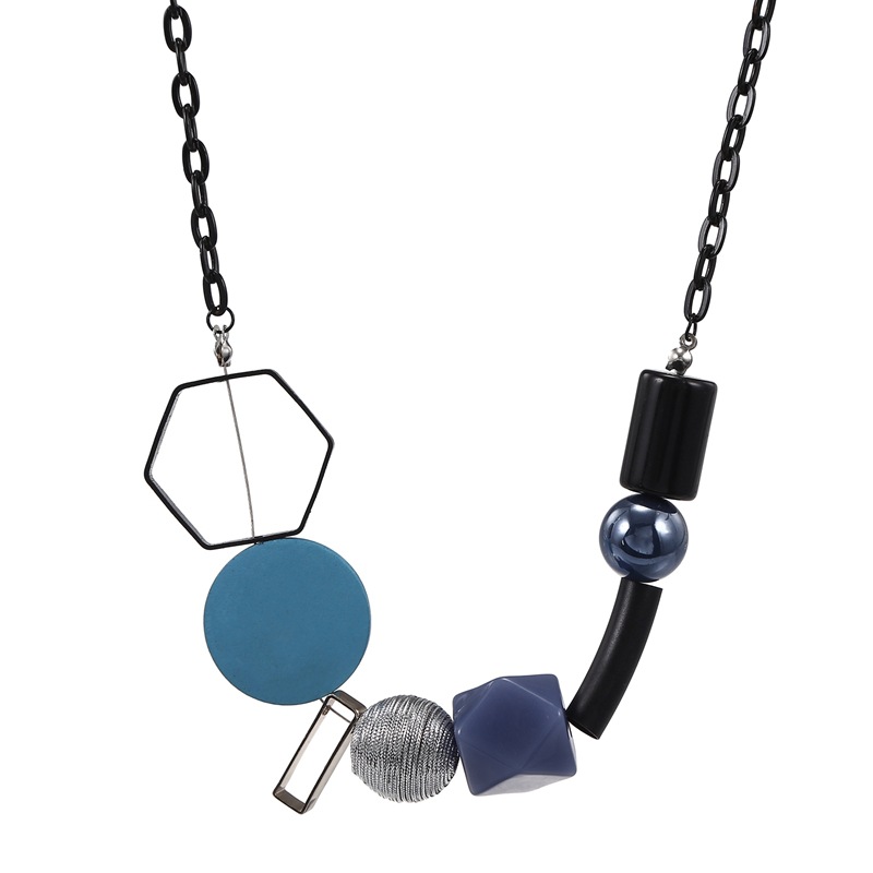 Simple Style Geometric Arylic Women's Necklace display picture 4