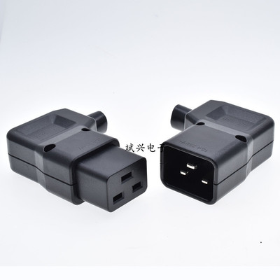 PDU机柜插座专用C19装配式插头16A接线插头IEC320Plug SS-359/360|ru