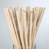 wholesale Once Drinks tea with milk Bamboo fiber straw Degradation Independent packing environmental protection PLA Non paper bamboo straw