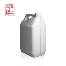 定制方形5公斤食品容器大容量HDPE消毒水瓶5L香精香料罐 塑料瓶