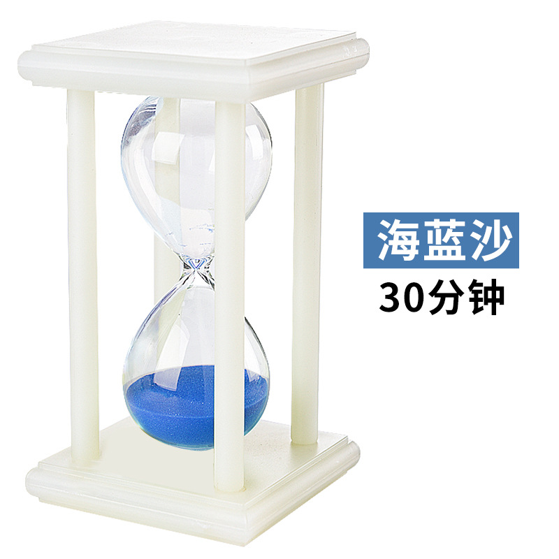 Suministro directo de fábrica temporizador de reloj de arena 3/30 minutos Reloj de arena luminoso resistente a la gota de los niños