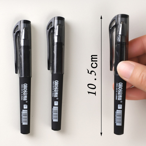 Pocket pen short style portable carry-on short pen small mini gel pen signature pen compact student use