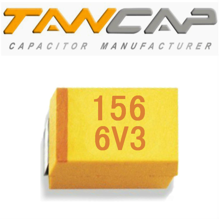 [工厂直销] 深圳TANCAP规格15UF3528封装6.3V10%K档B型贴片钽电容