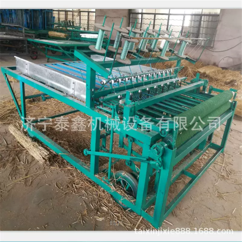 黔东南草帘机 稻草干草编织机 多用途保温草帘机