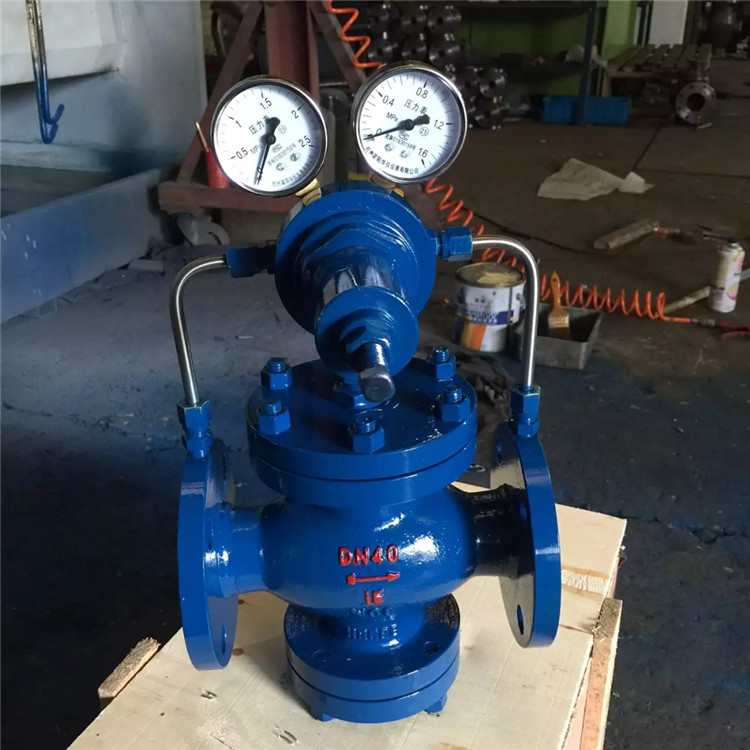 浙江南高阀门 YK43X/F型先导活塞式气体减压阀