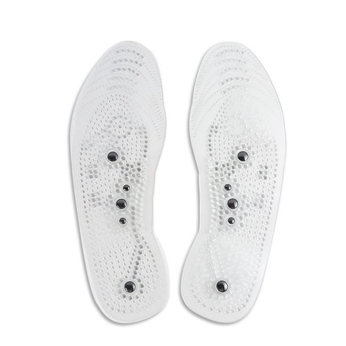 Yellow 5-Piece Magnetic Insoles Manufacturer to Distribute Transparent Magnetic Insoles Universal for Men and Women Breathable Acupressure
