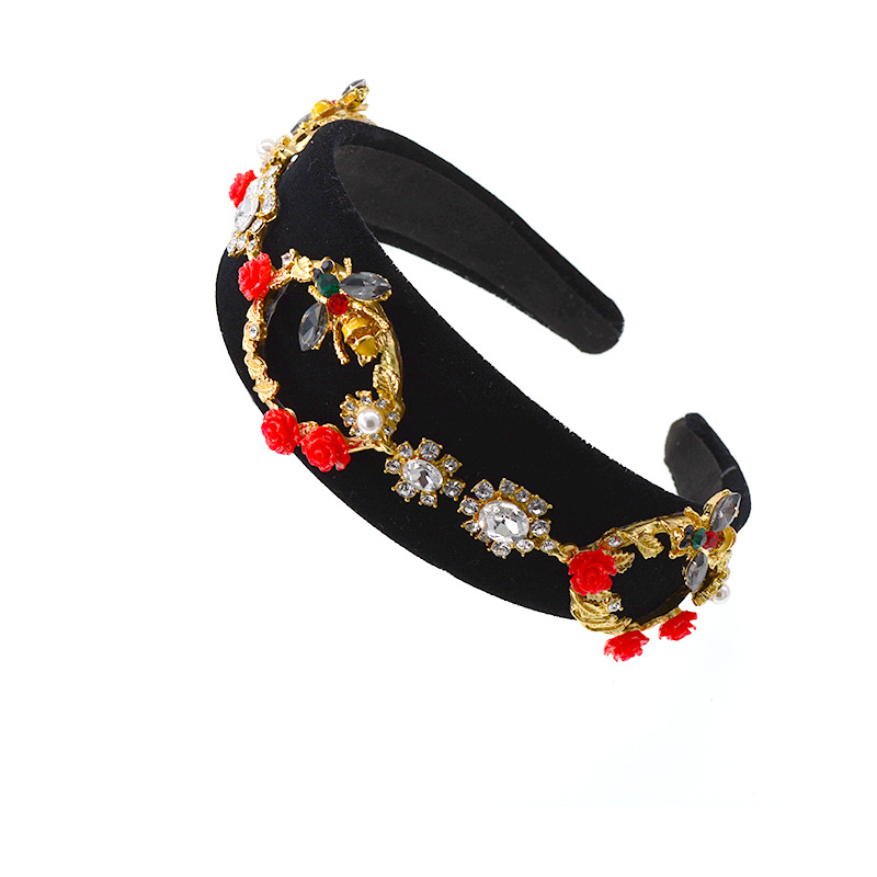 Headband New Hair Accessories Pressing Headwear Bee Dress Exaggerated Head Buckle display picture 2