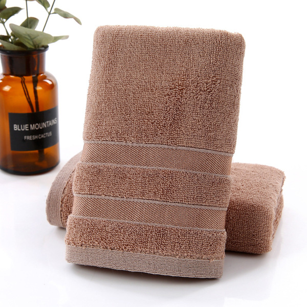 Dark towel for face washing