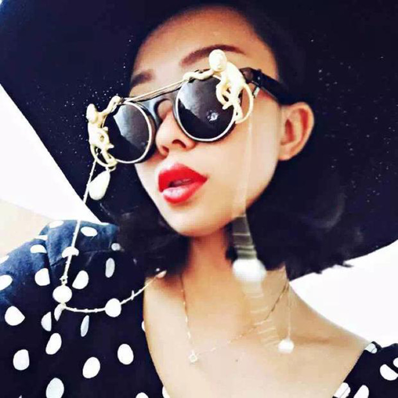 45g Weight UV400 Protection Lens Material Retro Style Black Color Retro UV400 Protection Women's Sunglasses 8