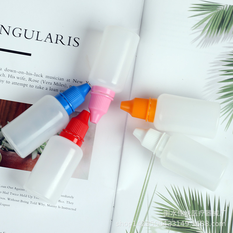 Engrosado 30ml (ML) botella de plástico tinta sub-botella de líquido 30ml botella de agua