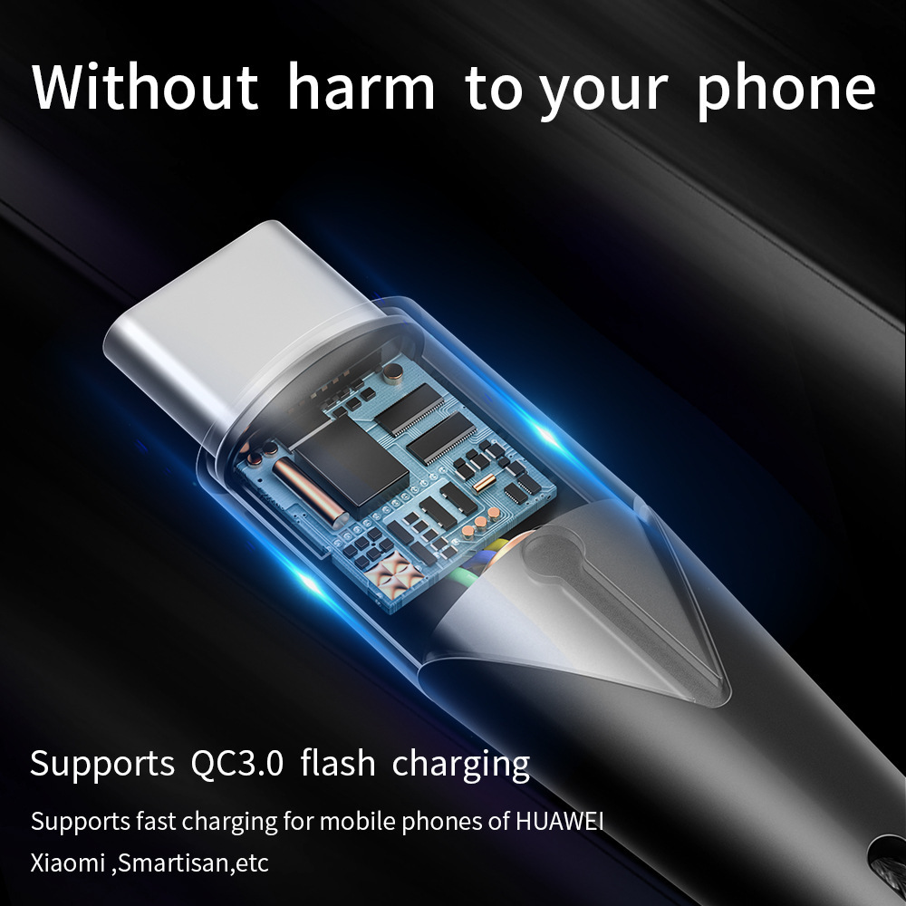 Twitch Pen Card Fule is suitable for Huawei PD fast 60W flash Type-C data cable, mobile phone charging cable_voghion.com