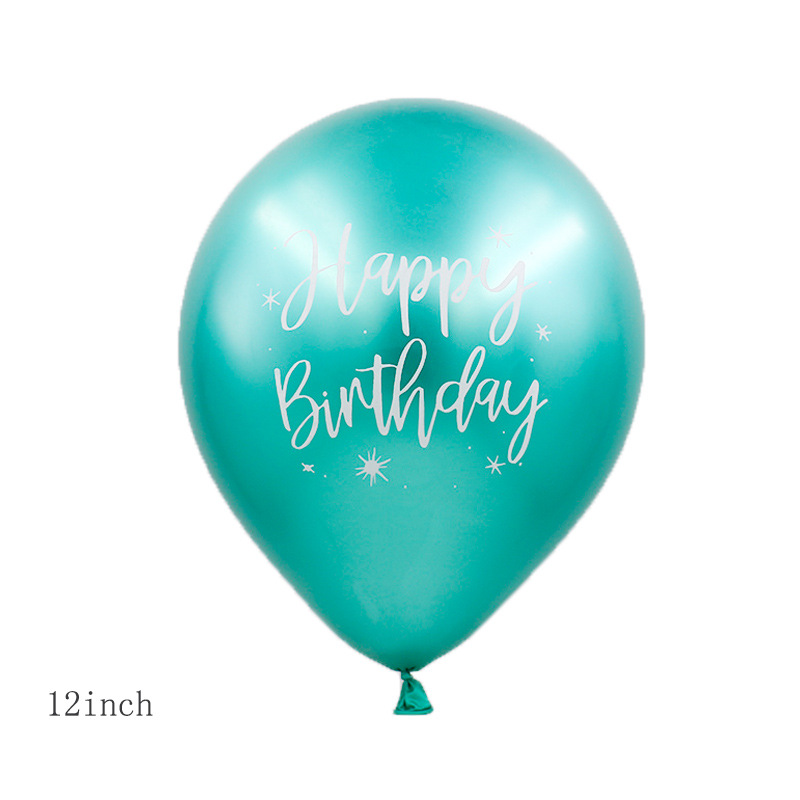 Birthday Letter Emulsion Party Balloons 1 Set display picture 2