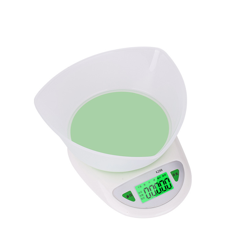便攜式家用廚房秤高精度電子秤5kg稱重烘焙廚房稱迷妳小型電子稱