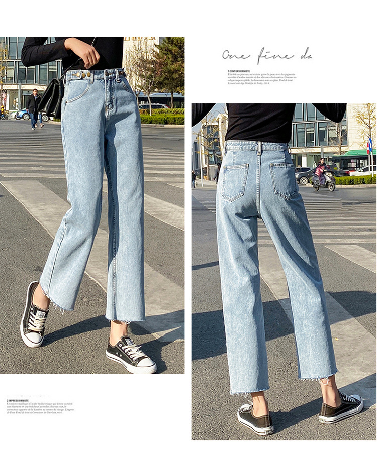 Pantalon léger femme en cow-boy - Ref 3430205 Image 15