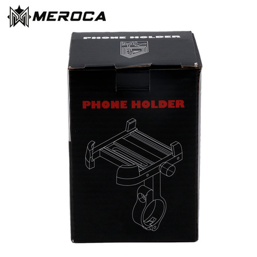 MEROCA Aluminum Phone Mount, 360-Degree Rotating Motorcycle Electric Bike Bicycle GPS Phone Holder