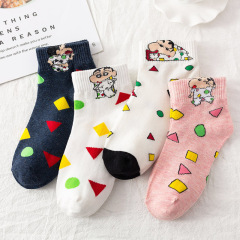 Women's Spring and Summer New Japanese Style Cartoon Anime Crew Socks Wholesale College Style Sweet Casual Trend Socks