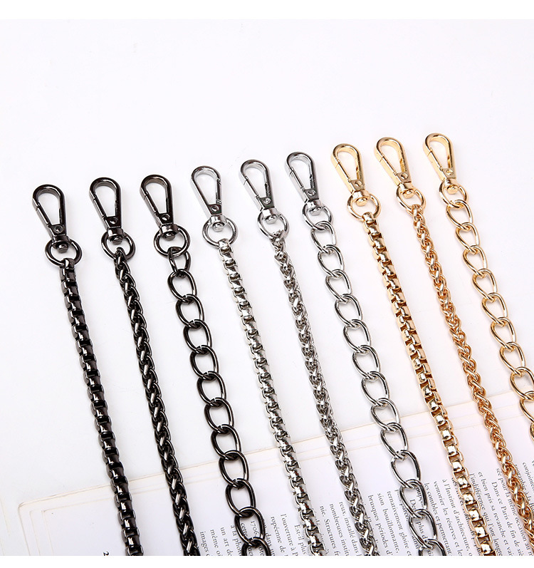 New Metal Chain Shoulder Strap Bag Accessories Long Bag Strap display picture 3
