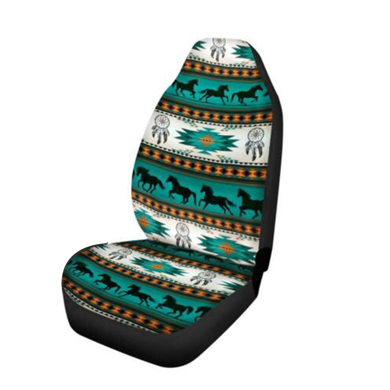 Car Seat Cover All-inclusive Universal Retro Pattern Series Printing ZYT017 033 059 061 One Piece Custom