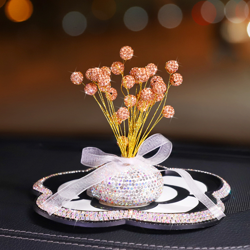 샴페인 화이트 + 동백 드릴 패드