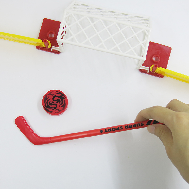 Juguetes deportivos de hockey de mesa de hockey autoinstalados de bricolaje para padres e hijos para niños