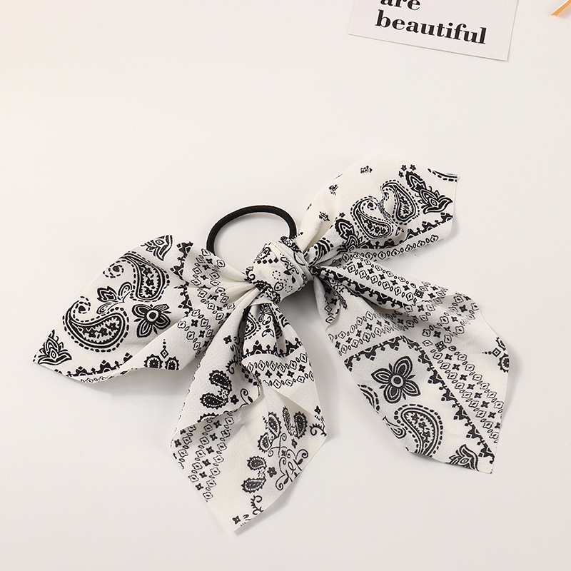 Korea New Bow Ribbons Hair Ring display picture 8