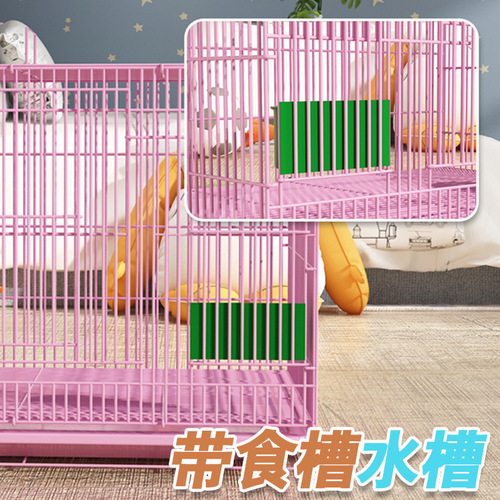 Rabbit Cage Extra Large Dutch Pig Cage Pet Rabbit Pigeon Cage Supplies Guinea Pig Live Animal Indoor Home Use