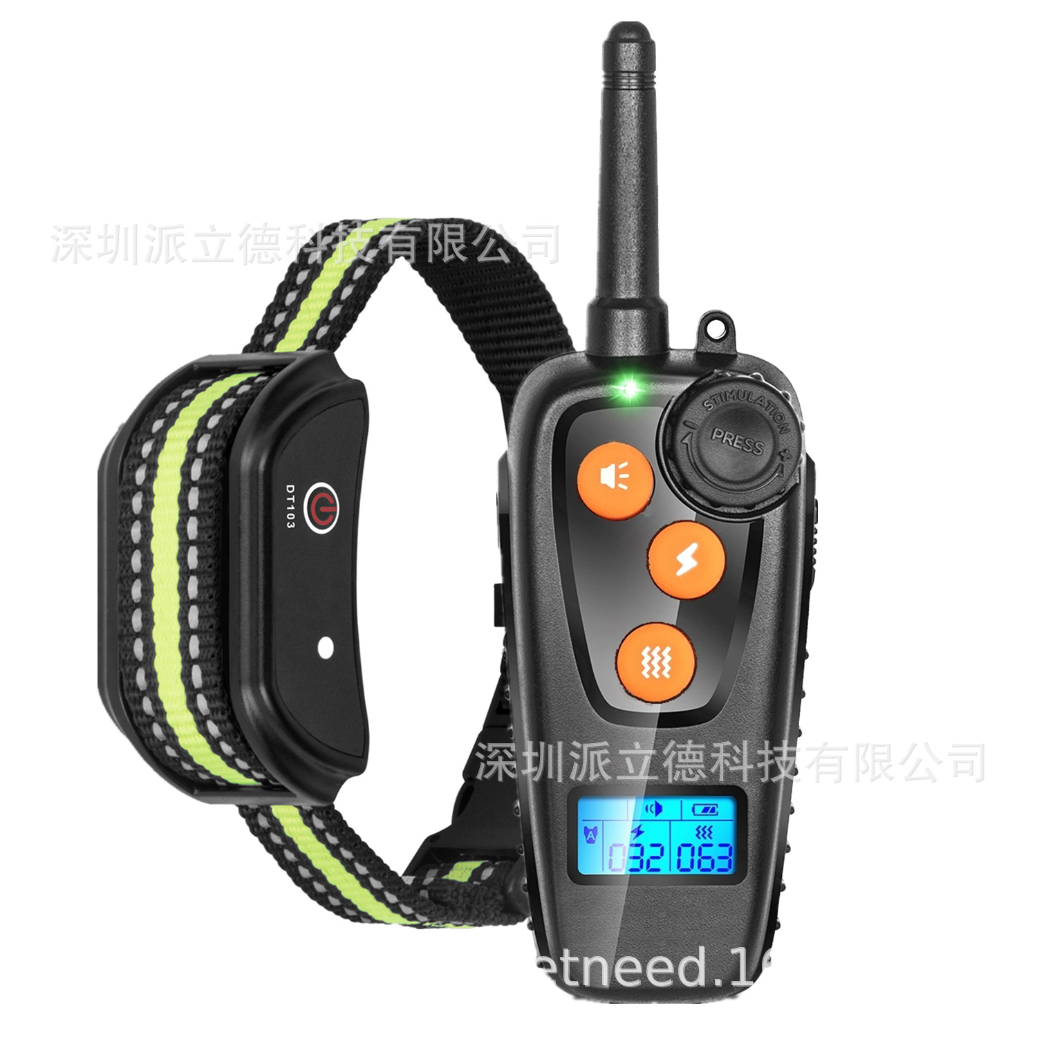 2020新款私模遥控训狗器止吠器充电防水止叫器电击脖圈500米|ms