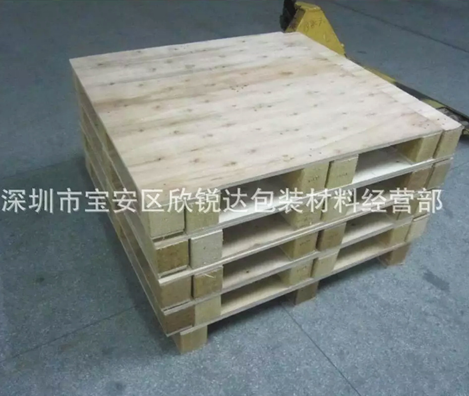 Fumigation Plywood Tray IPPC wooden  Trine Splint Tray brand new Warehouse goods shelves environmental protection texture of material