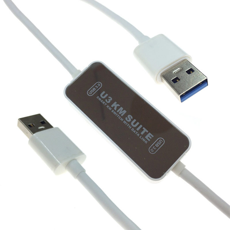 USB3.0对拷线共用鼠标键盘电脑对PC笔记本MAC/Win资料互传数据线