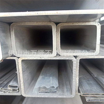 Stainless steel tube 32x32 35x35 38x38 wire drawing 304 Flat rectangular tube 40x40 50x50 millimeter
