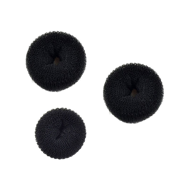 Molde para Moños de Pelo Tipo Donut para Mujeres, Molde para Moños Esponjosos para Niñas, Coletero para Moños, Accesorio para el Cabello Estilo Coreano.