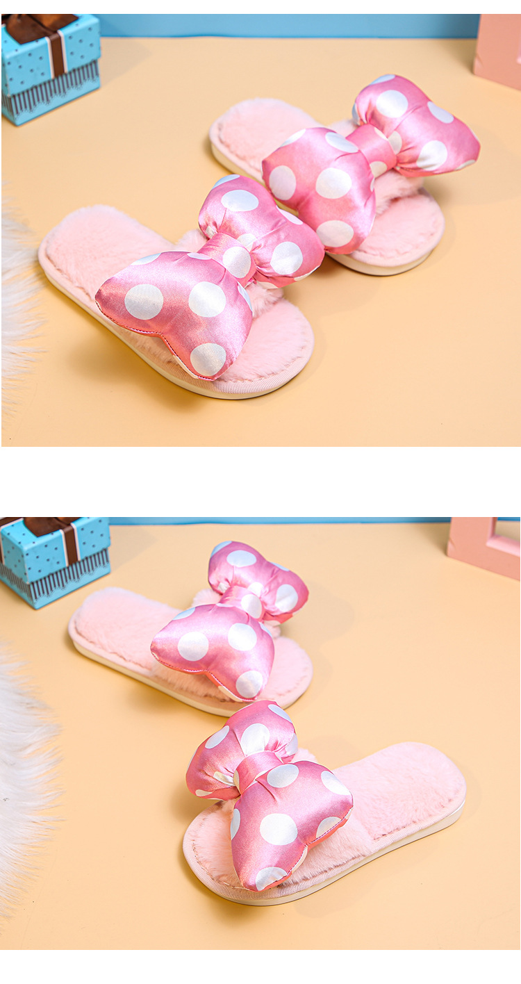 New children s plush warm cute cotton slippers NSPE11137