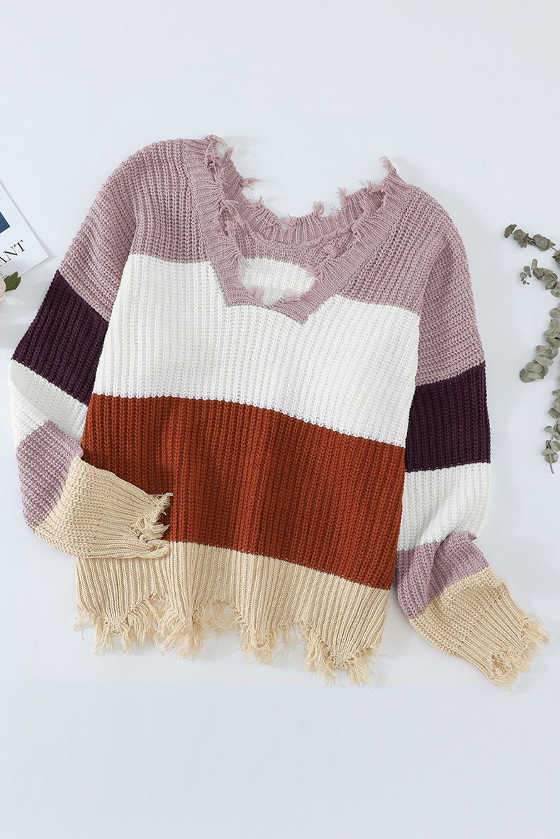 Wave Fringe Sweater Image 5