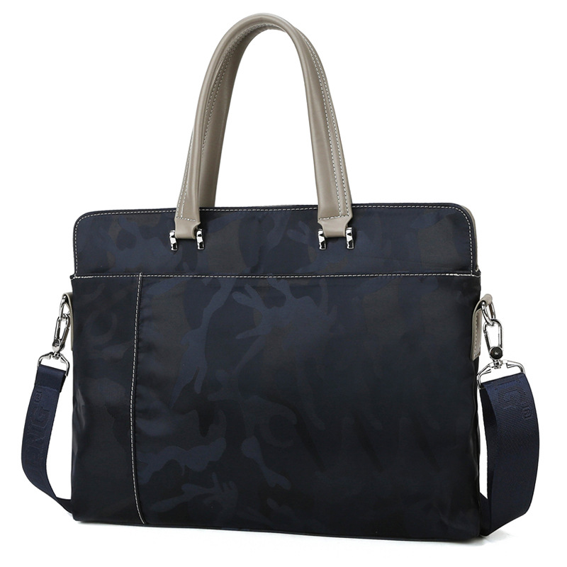 工厂批发迷彩牛津布男士公文包单肩斜挎手提包商务休闲男包跨境品