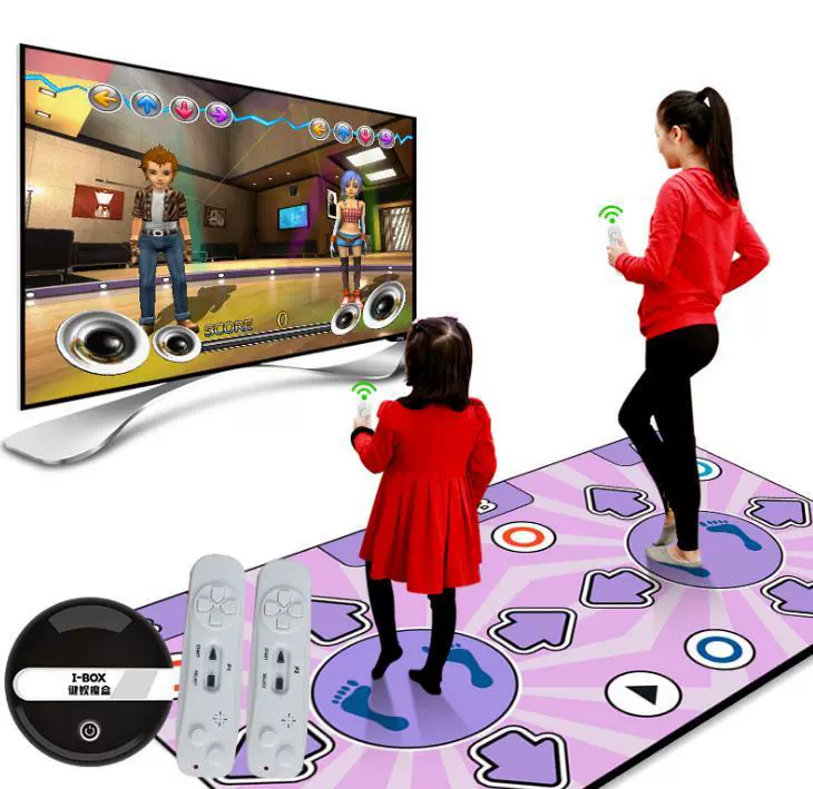 Одеяло для танцев Домашнее беспроводное одинарное и двойное игровое одеяло с компьютером и телевизором Одеяло для бега двойного назначения Машина для похудения и танцев с чувством тела