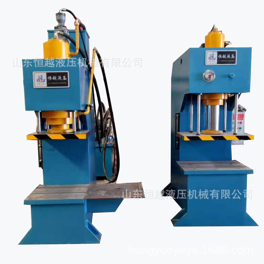现货供应单臂液压机 100吨单柱小型液压机 弹簧钢整形专用压机