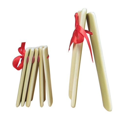 White Bamboo Allegro Beginner Children's Allegro Elementary School Beginner Beginner Student Bamboo Board Toddler Stage Performance